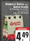 Budvar Angebote von Budweiser bei EDEKA Bielefeld für 4,49 €