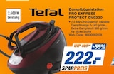 Dampfbügelstation PRO EXPRESS PROTECT GV9230 im Angebot bei expert Gröblinghoff in Königswinter Dampfbügelstation PRO EXPRESS PROTECT GV9230 Angebote von Tefal bei expert Gröblinghoff Königswinter für 222,00 €