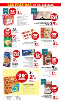 Promotion Calendrier dans le prospectus Hyper U, valable du 04/11/2025 au 16/11/2025 Promo Calendrier dans le catalogue Hyper U du moment à la page 22