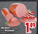 Bierwurst oder Kochsalami Angebote bei EDEKA Friedrichshafen für 1,49 €