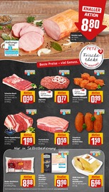 Aktueller REWE Prospekt mit Hackfleisch, "Dein Markt", Seite 10