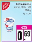 Schlagsahne bei E center im Prospekt "" für 0,69 €