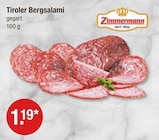 Tiroler Bergsalami im V-Markt Prospekt zum Preis von 1,19 €