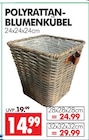 POLYRATTAN-BLUMENKÜBEL im Angebot bei Wreesmann in Freiberg POLYRATTAN-BLUMENKÜBEL Angebote bei Wreesmann Freiberg für 14,99 €