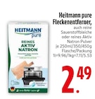 pure Fleckenentferner im EDEKA Prospekt pure Fleckenentferner von HEITMANN im aktuellen EDEKA Prospekt für 2,49 €