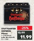Kaufland - Pilsner Angebot im Prospekt Pilsner bei Kaufland im Prospekt "" für 11,99 €