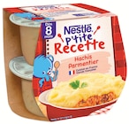 P'tite Recette Hachis Parmentier Dès 8 Mois - Nestlé dans le catalogue Intermarché Hyper