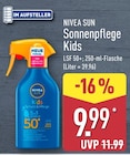 Sonnenpflege Kids im Angebot bei ALDI Nord in Langenhagen Sonnenpflege Kids Angebote von NIVEA SUN bei ALDI Nord Langenhagen für 9,99 €