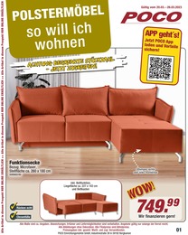 Kleiderschrank Angebot & Preis im aktuellen POCO Prospekt Kleiderschrank Angebot im aktuellen POCO Prospekt auf Seite 1