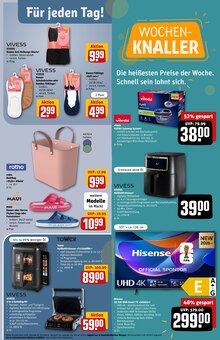 Fernseher im REWE Prospekt "Dein Markt" mit 34 Seiten (Laatzen)