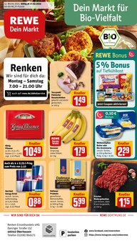 Aktueller REWE Prospekt "Dein Markt" Seite 1 von 26 Seiten