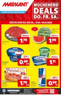 Red Bull im Markant Nordwest Prospekt "DER MARKT FÜR GUTES ESSEN UND TRINKEN" mit 16 Seiten (Lippstadt)