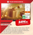 TV Neo QLED 4K - SAMSUNG à 849,90 € dans le catalogue Extra