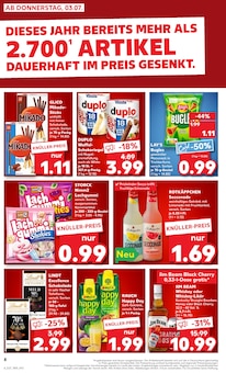 Whiskey im Kaufland Prospekt "Aktuelle Angebote" mit 62 Seiten (Ulm)