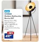 Dreibein-Stehleuchte Bernice E27 von näve für 49,99 € bei ALDI Nord im Angebot Dreibein-Stehleuchte Bernice E27 von näve im aktuellen ALDI Nord Prospekt