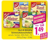 Schmelzkäsescheiben Allgäuer bei EDEKA im Prospekt "" für 1,49 €