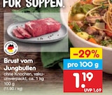 Brust vom Jungbullen Angebote bei Netto Marken-Discount Falkensee für 1,19 €