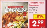 Aktuelle Pizza Angebote bei Netto Marken-Discount in Mönchengladbach Aktuelles Türkische Pizza Lahmacun Angebot bei Netto Marken-Discount in Mönchengladbach ab 2,99 €