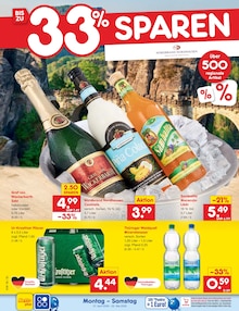 Wasser im Netto Marken-Discount Prospekt "Aktuelle Angebote" mit 65 Seiten (Jena)