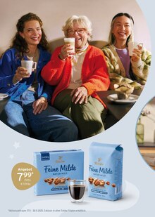 Kaffeebohnen im aktuellen Tchibo im Supermarkt Prospekt (Krefeld) Kaffeebohnen im Tchibo im Supermarkt Prospekt "Freude FĂśR ALLE!" mit 42 Seiten (Krefeld)