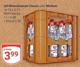 Aktuelle Mineralwasser Angebote bei GLOBUS in Mannheim Aktuelles Classic Angebot bei GLOBUS in Mannheim ab 3,99 €
