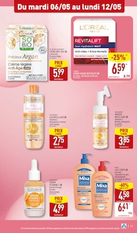 Promotion Rasoir jetable dans le prospectus Aldi, valable du 06/05/2025 au 12/05/2025 Promo Rasoir jetable dans le catalogue Aldi du moment à la page 14