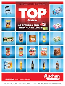 Prospectus Auchan Supermarché à Orléans, "TOP AUCHAN", 36 pages de promos valables du 03/12/2024 au 08/12/2024