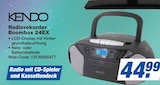 Radiorekorder Boombox 24EX im Angebot bei expert in Delmenhorst Radiorekorder Boombox 24EX Angebote von KENDO bei expert Delmenhorst für 44,99 €