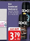 Deodorant Bodyspray Angebote von Axe bei EDEKA Mönchengladbach für 3,79 €