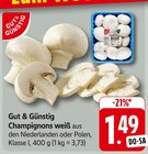 Champignons weiß im Angebot bei E center in Stuttgart Champignons weiß Angebote von Gut & Günstig bei E center Stuttgart für 1,49 €