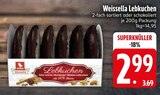 Lebkuchen im EDEKA Prospekt Lebkuchen von Weissella im aktuellen EDEKA Prospekt für 2,99 €