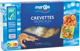 Crevettes Tropicales Entières Crues ASC Surgelées - Marès en promo chez Intermarché Super Nancy à 5,19 €