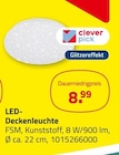 LED-Deckenleuchte von clever pick im aktuellen ROLLER Prospekt