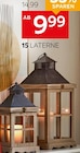 Laterne ca. 16 x 34 x 16 cm im Angebot bei XXXLutz in Neumünster Laterne ca. 16 x 34 x 16 cm Angebote von Ambia Home bei XXXLutz Neumünster für 9,99 €