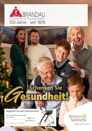 Aktueller R.Brandau & Sohn GmbH u. Co. KG Sanitätshäuser Prospekt für Hann. Münden: Schenken Sie Gesundheit! mit 6} Seiten, 12.11.2025 - 31.01.2026