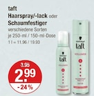 Taft Haarspray/-lack von Schwarzkopf im aktuellen V-Markt Prospekt für 2,99 €