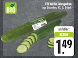 EDEKA Rügland - Bio Salatgurken Angebot im Prospekt Bio Salatgurken bei EDEKA im Rügland Prospekt für 1,49 €