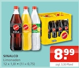 SINALCO bei Getränke Oase im Prospekt "" für 8,99 €