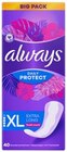 Slipeinlagen Daily Protect XL mit Duft von Always im aktuellen REWE Prospekt für 2,59 €