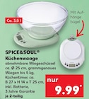 Küchenwaage von SPICE&SOUL im aktuellen Kaufland Prospekt