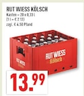 Rut Wiess Kölsch Angebote bei Marktkauf Monheim für 13,99 €