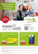 mea - meine apotheke Prospekt für Laatzen mit 4 Seiten mea - meine apotheke Prospekt für Laatzen: "Unsere Januar-Angebote", 4 Seiten, 01.01.2021 - 31.01.2021