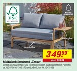 Multifunktionsbank Tessa im aktuellen toom Baumarkt Prospekt für 349,99 €