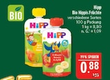 Aktuelles Bio Hippis Früchte Apfel-Birne Angebot bei Marktkauf in Fürth ab 0,88 €
