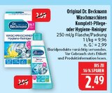 Waschmaschinen Komplett-Pflege Angebote von Dr. Beckmann bei Marktkauf Leipzig für 2,49 €