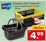 Klappbox oder Tragekorb von Priva für 4,99 € bei Netto Marken-Discount im Angebot Klappbox oder Tragekorb von Priva im aktuellen Netto Marken-Discount Prospekt