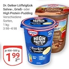 Löffelglück Sahne-Pudding Angebote von Dr. Oetker bei GLOBUS Salzgitter für 1,99 €