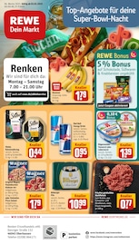 Aktueller REWE Prospekt mit Fast Food, "Dein Markt", Seite 1