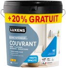 Peinture blanc intérieur couvrant haute opacité - Luxens dans le catalogue Weldom