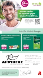 Apotheken Prospekt von mea - meine apotheke in Eigeltingen Aktueller mea - meine apotheke Apotheken Prospekt für Eigeltingen: Unsere August-Angebote mit 4} Seiten, 01.08.2026 - 31.08.2026
